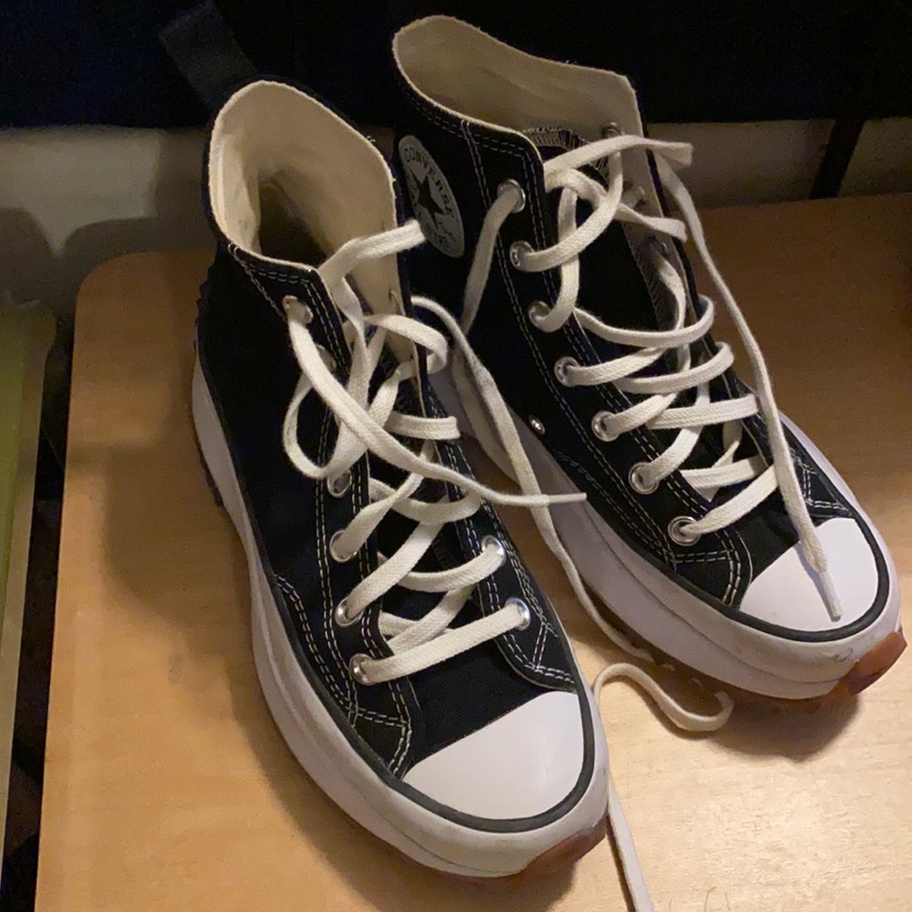 Converse run star hike black